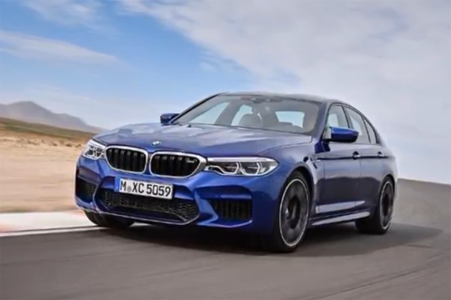 Rò rỉ hình ảnh của BMW M5 2018 ảnh 1