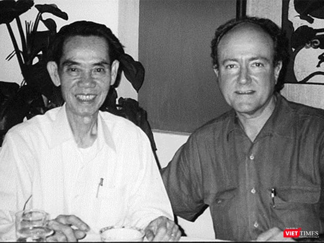 Larry Berman và Phạm Xuân Ẩn.