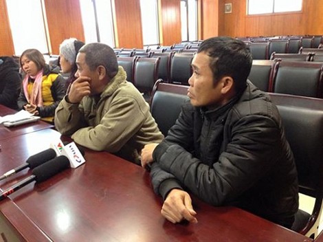 Một số nạn nhân đến cơ quan Công an trình báo.