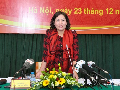 Phó thống đốc NHNN Nguyễn Thị Hồng