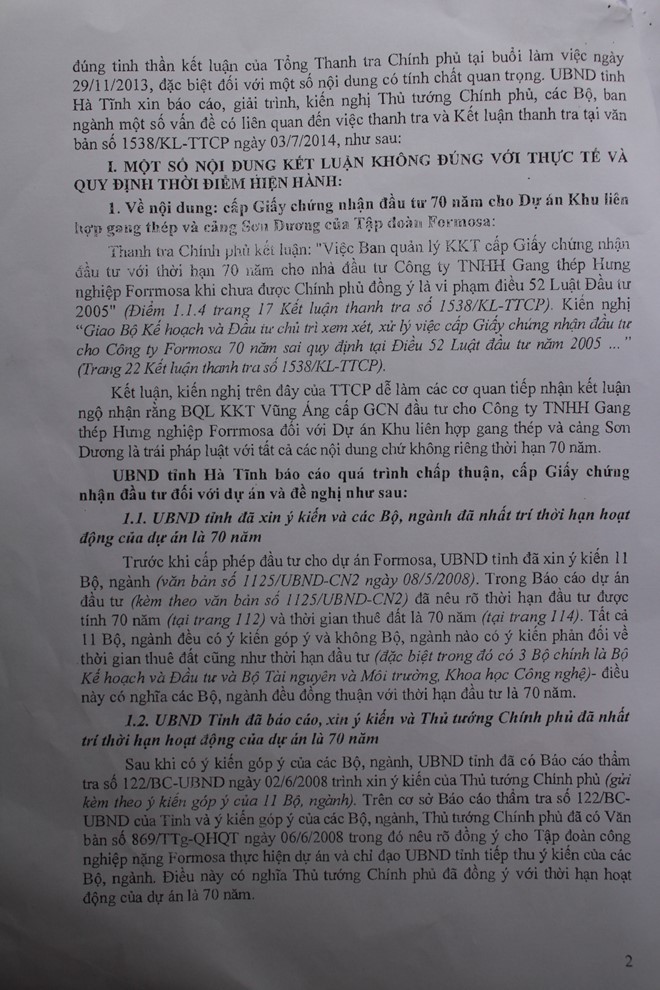 Một số nội dung không đúng mà báo cáo 3010 chỉ rõ