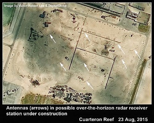 Trung Quốc xây công trình như Lầu Năm Góc ở Trường Sa ảnh 6 Trung Quốc xây công trình như Lầu Năm Góc ở Trường Sa ảnh 6