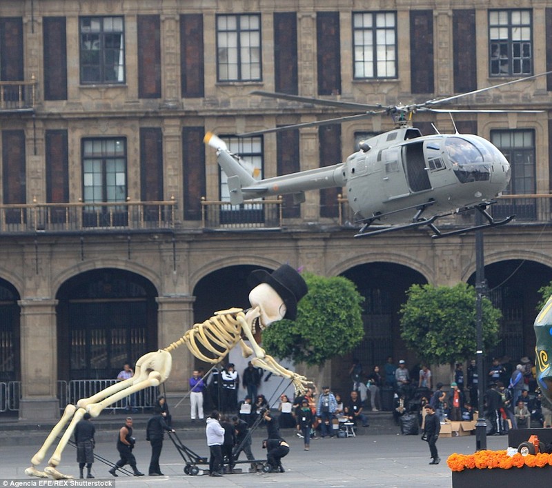 Hậu trường lễ hội tại Mexico City