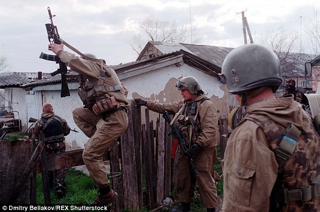 Đặc nhiệm Spetsnaz trong chiến dịch ở Chechnya năm 2002