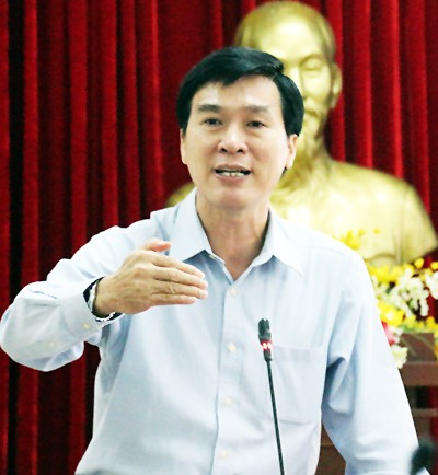 Giám đốc Cảng hàng không quốc tế Tân Sơn Nhất Đặng Tuấn Tú. Ảnh: Hữu Công Giám đốc Cảng hàng không quốc tế Tân Sơn Nhất Đặng Tuấn Tú. Ảnh: Hữu Công