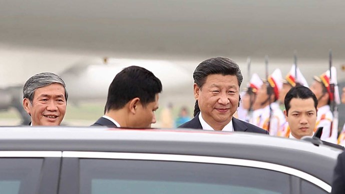 Ông Tập Cận Bình phát biểu gì khi tới sân bay Nội Bài? ảnh 8
