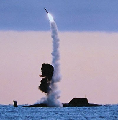 Tên lửa Kalibr-PL xuất phát từ tàu ngầm nguyên tử Severodvinsk