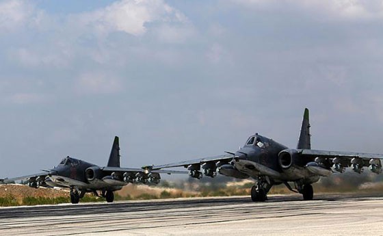 Su-25SM cất cánh Su-25SM cất cánh