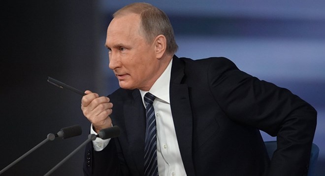 Putin và những câu trả lời “đỉnh” trong cuộc họp báo tất niên ảnh 1