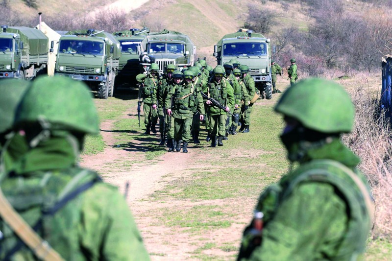Binh sĩ Nga ở Crimea