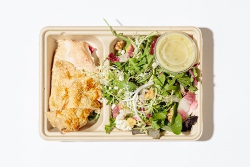 Một trong những suất ăn của Munchery. Ảnh: Bloomberg