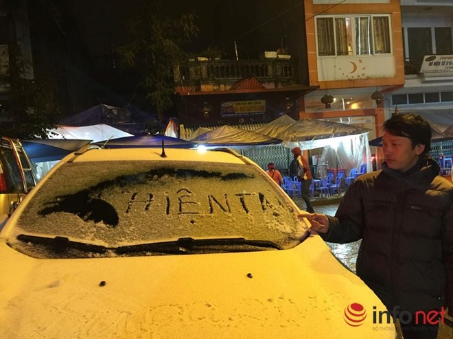 Miền Bắc chìm trong giá rét, tuyết bắt đầu rơi ở Sapa ảnh 4