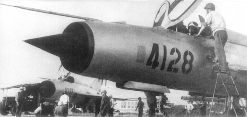 MiG-21 của Trung đoàn không quân tiêm kích 921