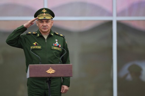 Bộ trưởng quốc phòng Nga Sergey Shoigu.Ảnh: RIA Novosti