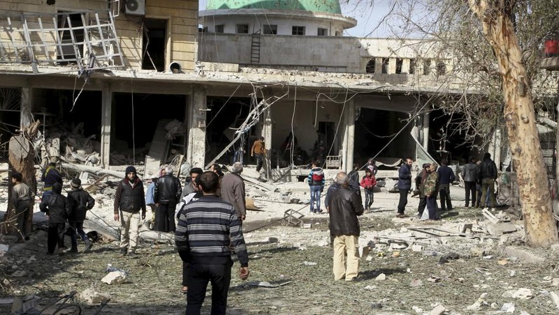 Chiến sự đang diễn ra ác liệt ở Aleppo, Syria