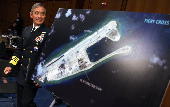 Tư lệnh các lực lượng Mỹ tại Thái Bình Dương, đô đốc Harris đã nhiều lần lên tiếng cảnh báo về mưu đồ quân sự hóa Biển Đông của Trung Quốc