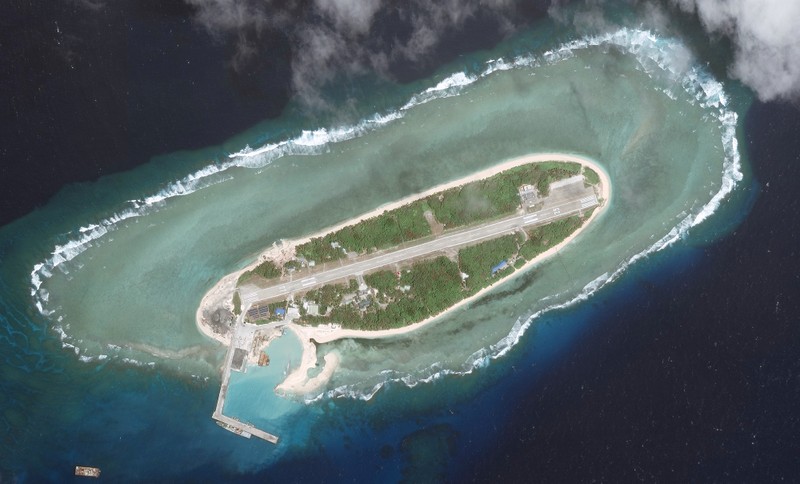Đài Loan đã tiến hành bồi lấp trái phép ở Ba Bình, thuộc quần đảo Trường Sa của Việt Nam