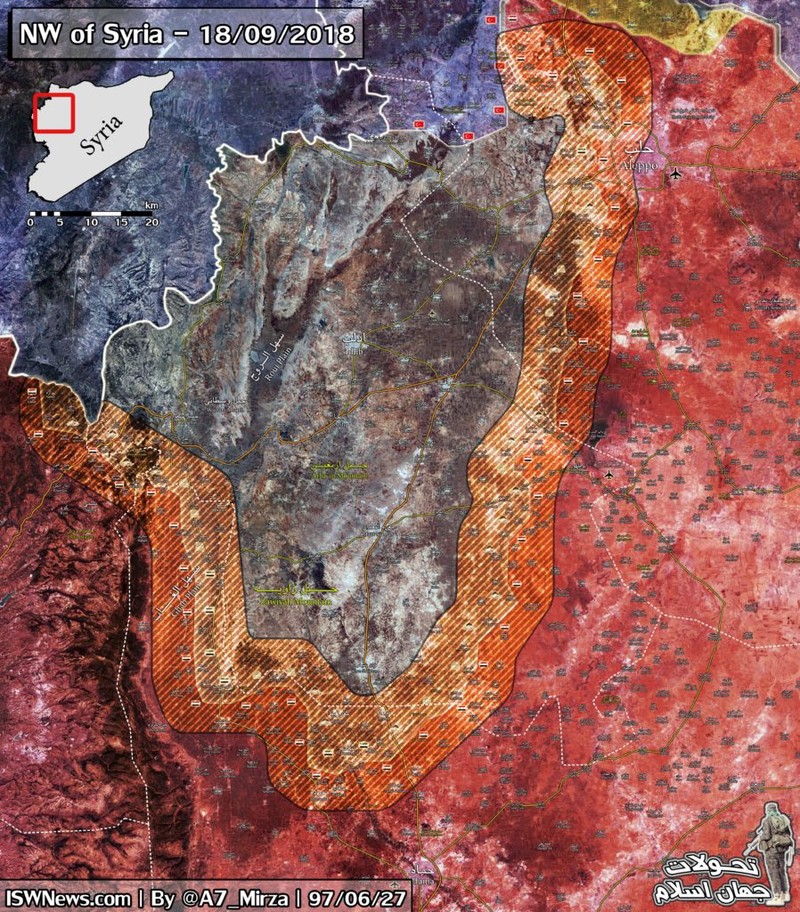 Khi phi quân sự trên địa phận tỉnh Idlib. Ảnh minh họa South Front Khi phi quân sự trên địa phận tỉnh Idlib. Ảnh minh họa South Front