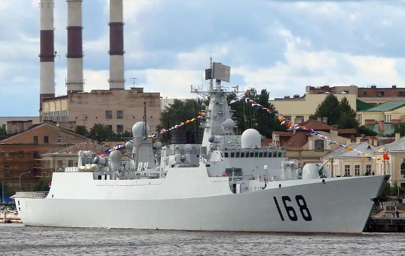 Khu trục hạm Quảng Châu dự án 052B lớp Lữ Dương I. Ảnh The Drive