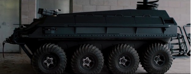 Xe robot vận tải đa nhiệm không người lái UGV Rheinmetall Mission Master. Ảnh: Militaryleak.