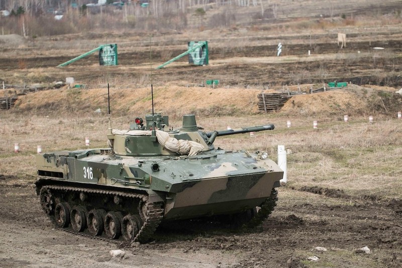 Xe đổ bộ đường không BMD-4M của Nga. Ảnh: Russian Gazeta.