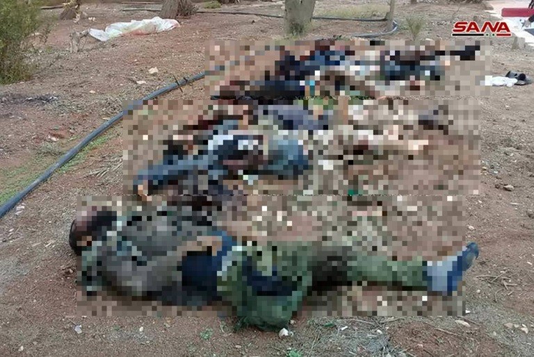 Kết quả đạt được sau cuộc tập kích tiêu diệt khủng bố, giải phóng con tin ở Hama. Ảnh South Front Kết quả đạt được sau cuộc tập kích tiêu diệt khủng bố, giải phóng con tin ở Hama. Ảnh South Front