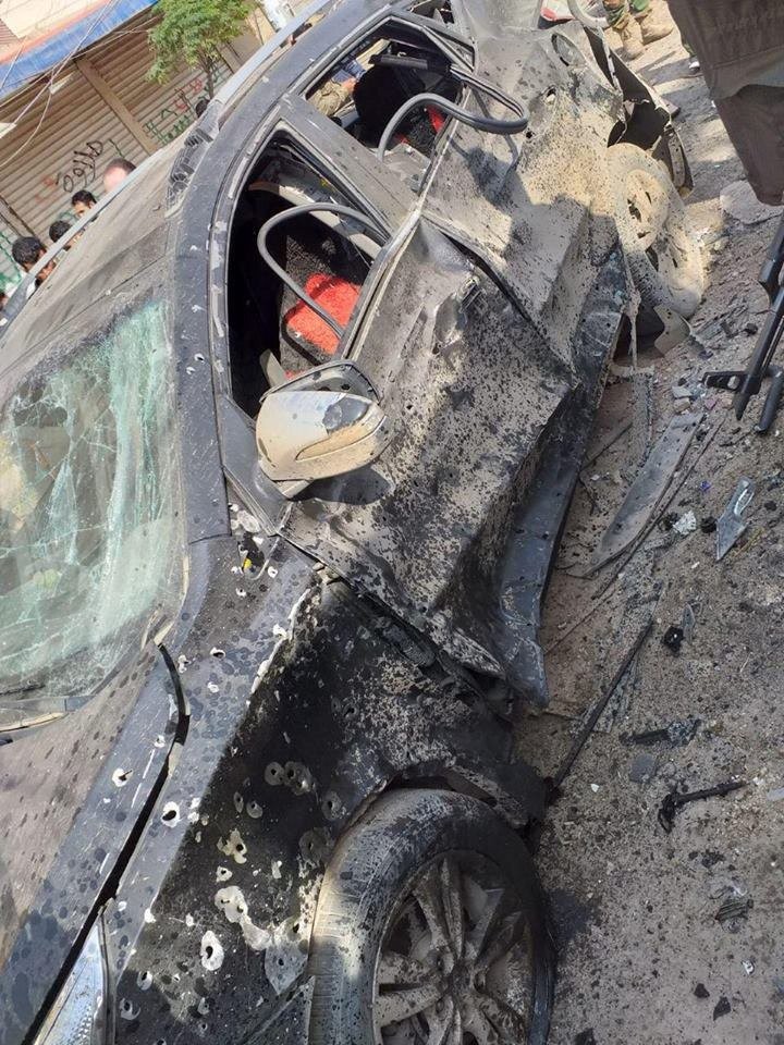 Xe đánh bom phá hủy trụ sở FSA ở Afrin. Ảnh minh họa: Masdar News.