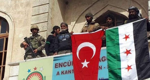 Lực lượng liên minh quân sự Thổ Nhĩ Kỳ, Quân đội Syria tự do (FSA) ở Afrin.