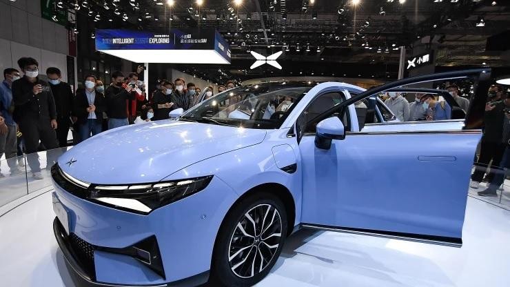 Xpeng đang thử nghiệm Chương trình Thí điểm Hướng dẫn Điều hướng Thành phố (NGP) với những người dùng được lựa chọn của chiếc sedan P5 ở thành phố Quảng Châu, miền nam Trung Quốc. Ảnh Getty Images