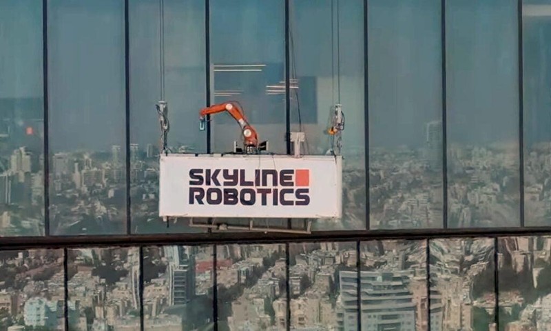 Ozmo lau cửa sổ ở Tel Aviv, Israel. Ảnh Courtesy