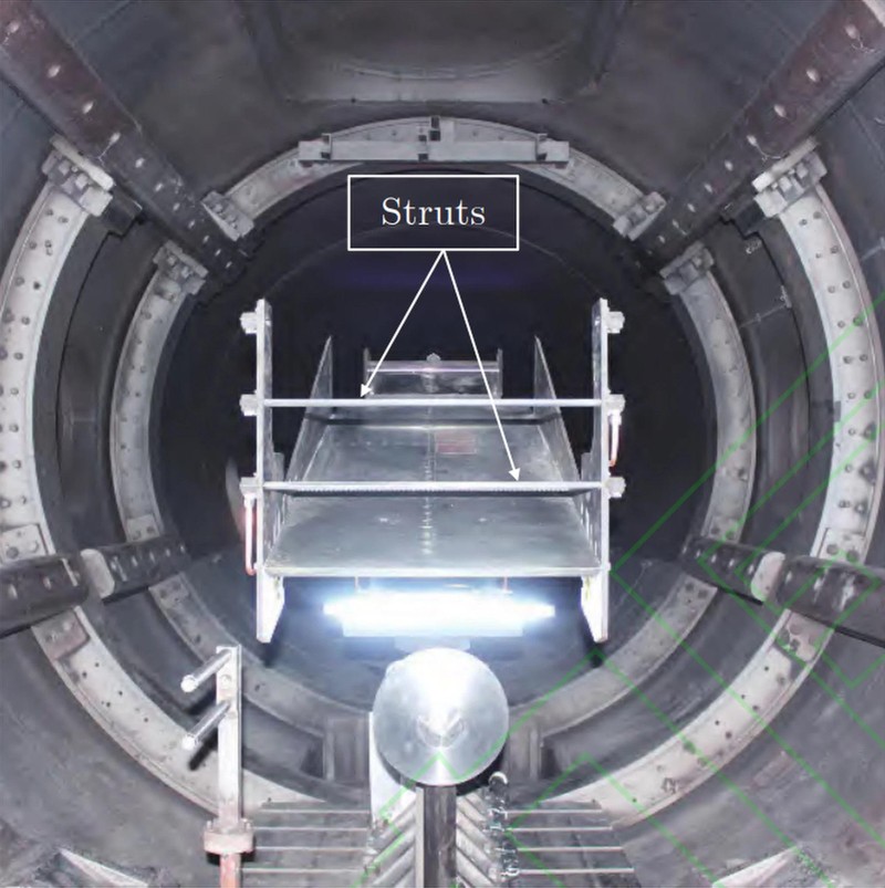 Các nhà khoa học Trung Quốc đã thử nghiệm động cơ sóng kích nổ siêu thanh của họ trong đường hầm xung kích JF-12 ở Bắc Kinh. Ảnh: Viện Cơ học, Viện Hàn lâm Khoa học Trung Quốc