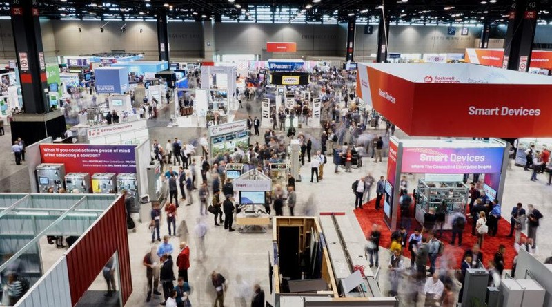 Hội chợ Tự động hóa ở Chicago, Illinois. Ảnh Tech Wire Asia