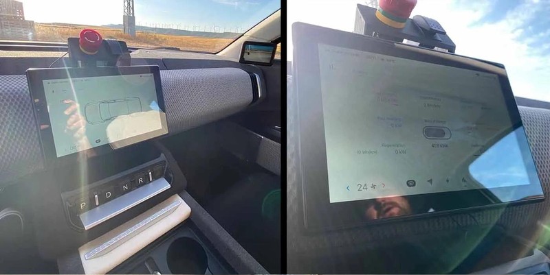 Ghế lái xe và màn hình điều khiển xe Lightyear 0. Ảnh Lightyear. Ghế lái xe và màn hình điều khiển xe Lightyear 0. Ảnh Lightyear.