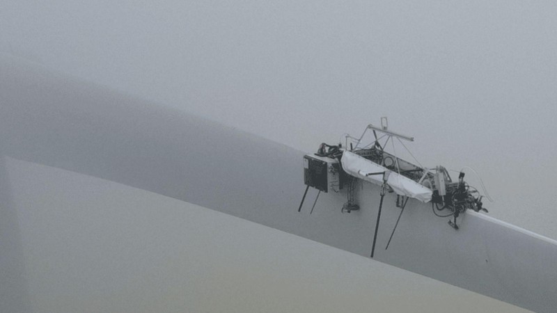 BladeRobot bảo dưỡng cánh quạt nhanh gấp 4 lần so với phương pháp thông thường. Ảnh Engineering Interesting.