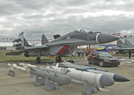 Máy bay chiến đấu tàu sân bay MiG-29K Nga (Ảnh tư liệu)