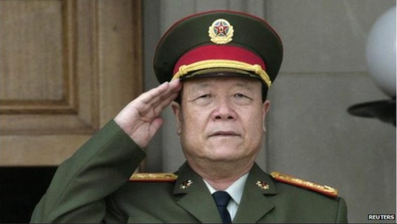 Thượng tướng Quách Bá Hùng, nguyên Phó Chủ tịch Quân ủy Trung ương Trung Quốc bị phạt tù chung thân vì tội tham nhũng. Ảnh: BBC Anh.