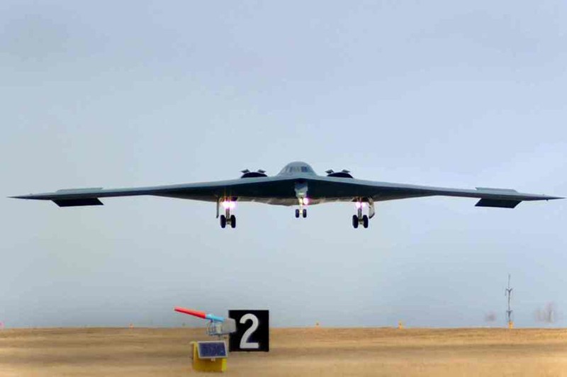 Máy bay ném bom chiến lược tàng hình B-2 của Không quân Mỹ (ảnh tư liệu)