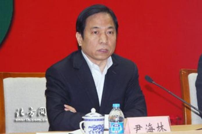 Phó Chủ tịch thành phố Thiên Tân, Doãn Hải Lâm mới bị ngã ngựa. Ảnh: Thời báo Hoàn Cầu, Trung Quốc.