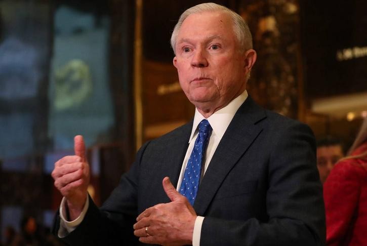Ông Jeff Sessions được ông Donald Trump chọn làm Bộ trưởng Tư pháp Mỹ. Ảnh: Wall Street Journal