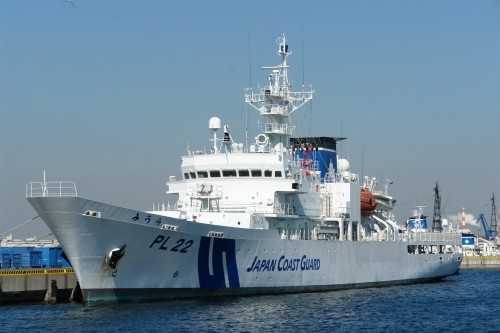 Tàu tuần tra cỡ lớn của Lực lượng bảo vệ bờ biển Nhật Bản (ảnh tư liệu)