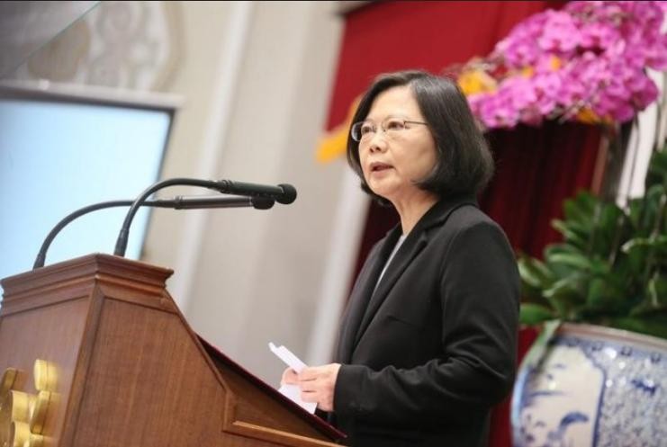 Nhà lãnh đạo Đài Loan, bà Thái Anh Văn. Ảnh: newsgogogo