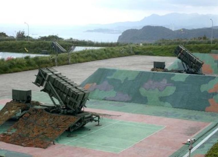 Tên lửa đánh chặn Patriot-3 Đài Loan. Ảnh: Taiwannews