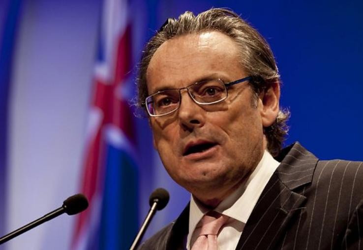 Geoff Raby, cựu Đại sứ Australia tại Trung Quốc. Ảnh: The Australian