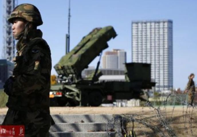 Hệ thống tên lửa phòng không Patriot-3 Nhật Bản. Ảnh: Cankao