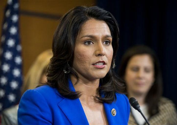 Bà Tulsi Gabbard, Hạ nghị sĩ Đảng Dân chủ Mỹ. Ảnh: Washington Free Beacon