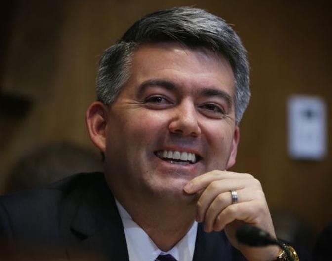 Ông Cory Gardner, Chủ tịch Tiểu ban Đông Á, Ủy ban Quan hệ đối ngoại, Thượng viện Mỹ. Ảnh: USA Today