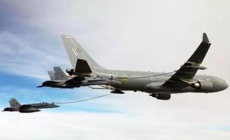 Máy bay tiếp dầu A330 MRTT của EU. Ảnh: Sina