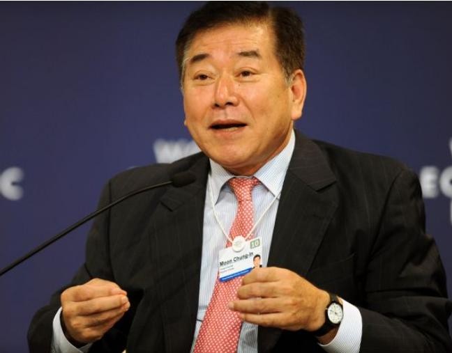 Giáo sư chính trị học Moon Chung-in, Đại học Yonsei, Hàn Quốc. Ảnh: Cankao