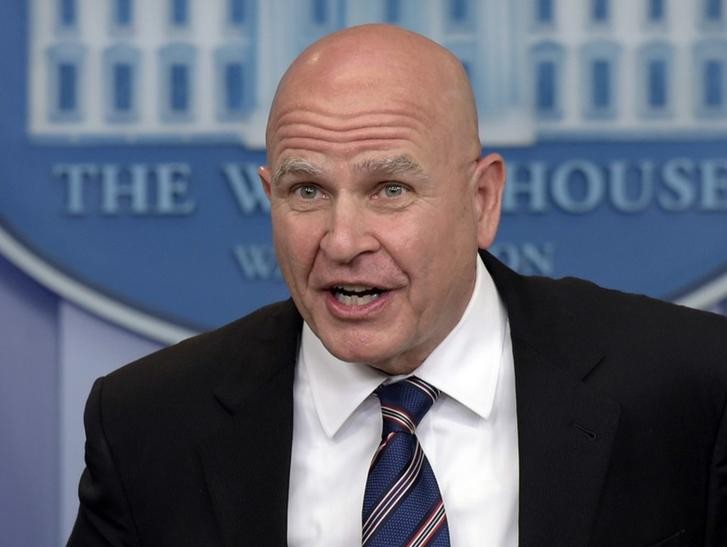 Cố vấn an ninh quốc gia Mỹ H.R. McMaster.