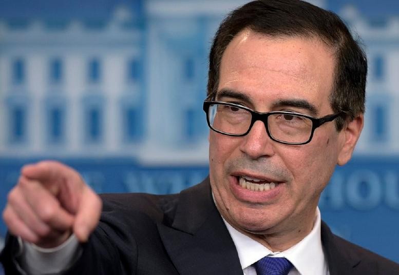 Bộ trưởng Tài chính Mỹ Steven Mnuchin. Ảnh: Washington Examiner.